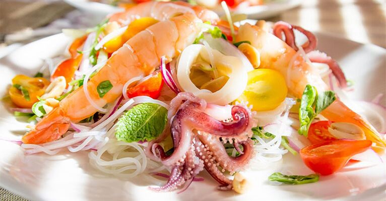 Seafood salad aron madugangan ang kusog sa lalaki